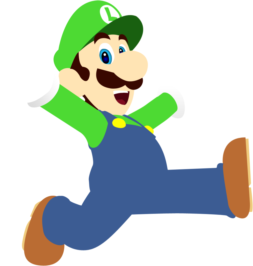 Mario Clipart - Mario And Luigi Vector (1024x1068)