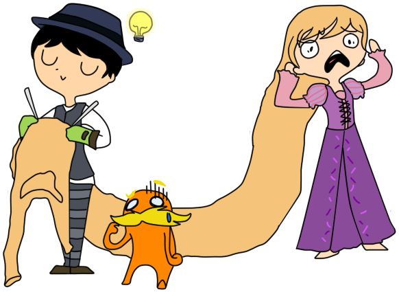 Oncie Alternate Solution By Neko Kumicho Chan - Cartoon (633x491)