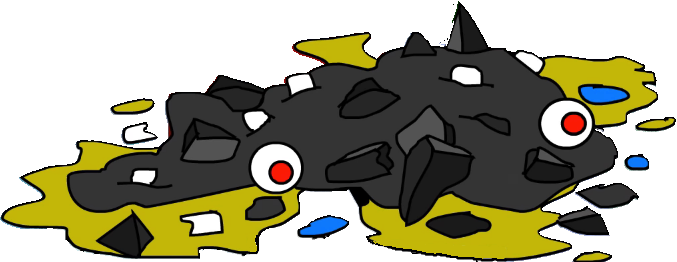 Weird Speaker Box Crushed - Bfdi Weird Speaker Box (677x262)