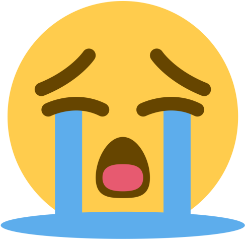 Cry, Face, Sad, Sob, Tear, Emoji Icon - Bullet Journal Dot Grid Notebook: Dotted Notebook Bullet (512x512)