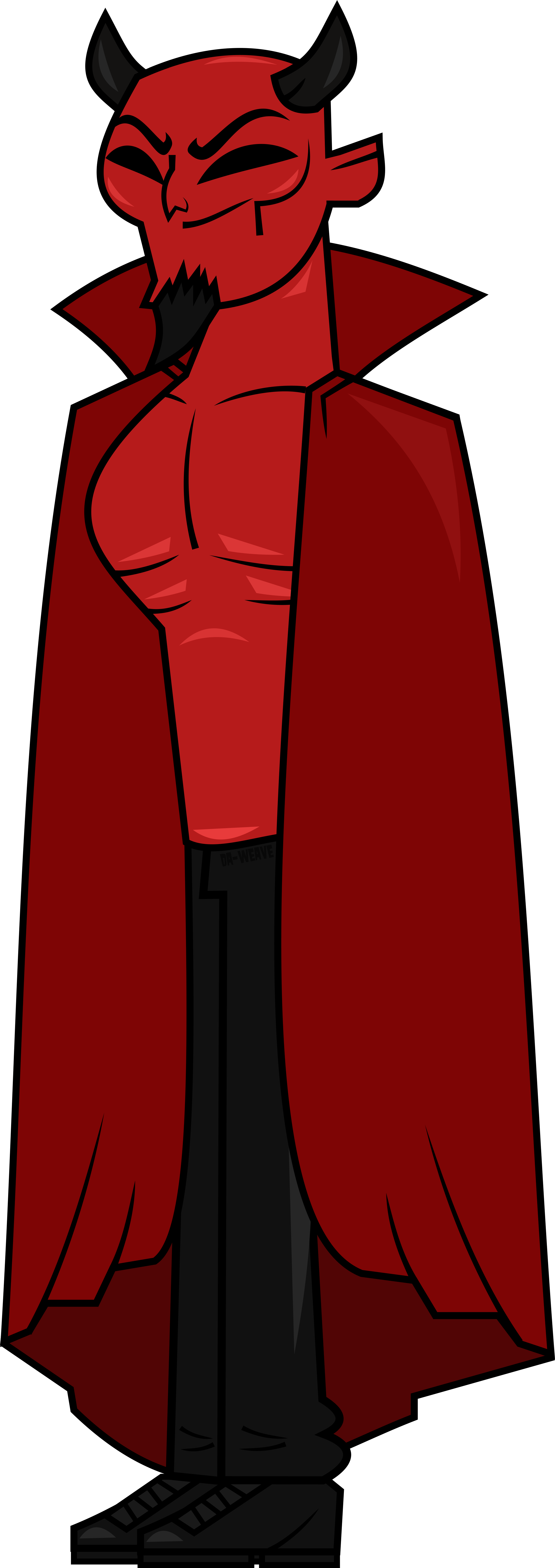 Ghostface Cartoon Scream Drawing - Devil (2650x7492)