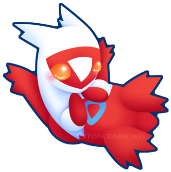 Latias V2 By Clinkorz - Latias (400x400)