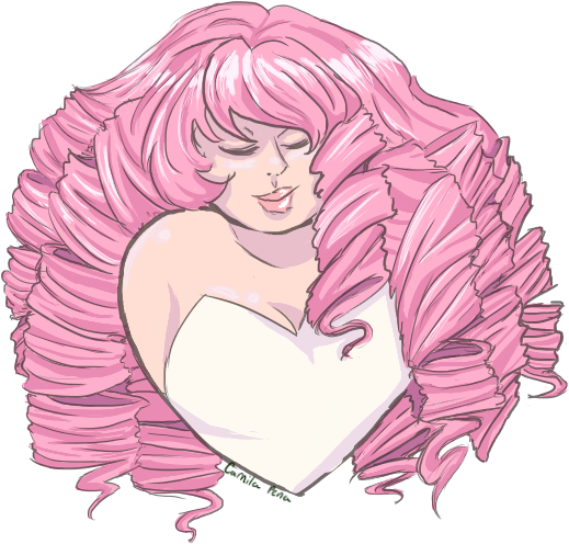 Transparent Rose Quartz By Noxvillian - Angel (700x700)