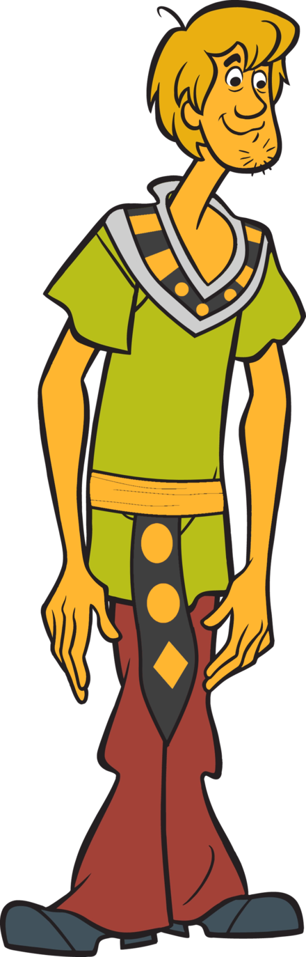 Goldenhakai - Shaggy From Scooby Doo (440x1374)