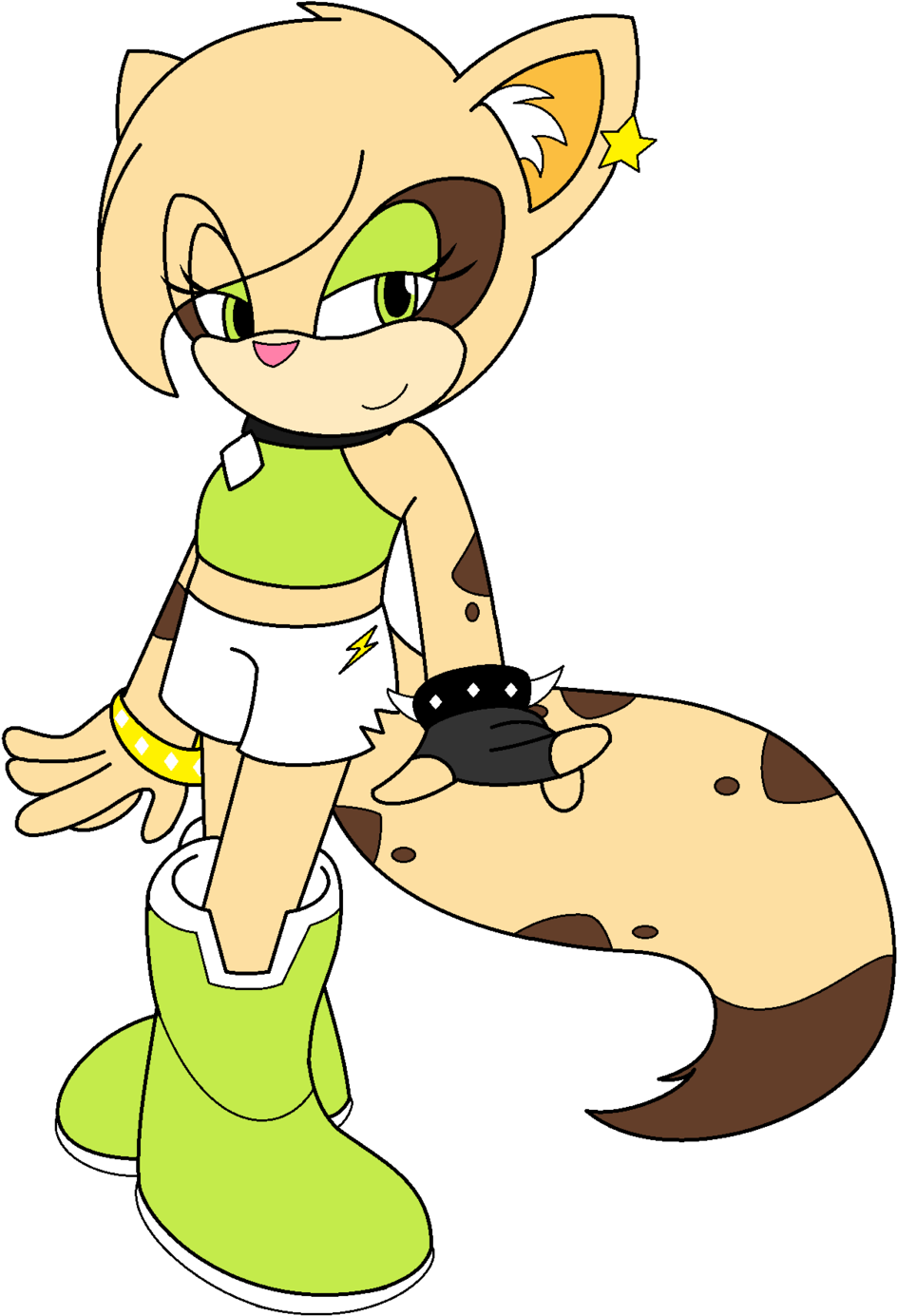 Jewel The Ocelot By Htfneoheidi Jewel The Ocelot By - Cartoon (1024x1491)