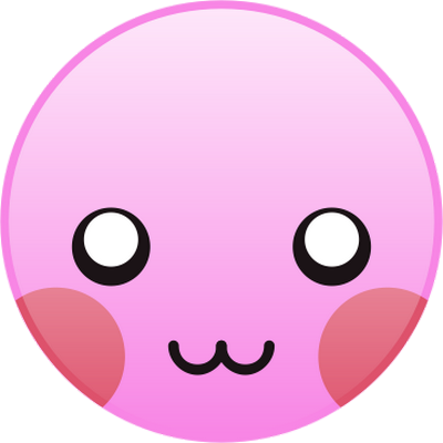Bo Smiley Émoticône Clipart Cartoon Visage Rose Content - Emoticon (400x400)