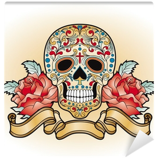 Dia De Muertos - Skull (400x400)