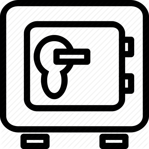 Safe Clipart Vault - Security Room Icon (512x512)