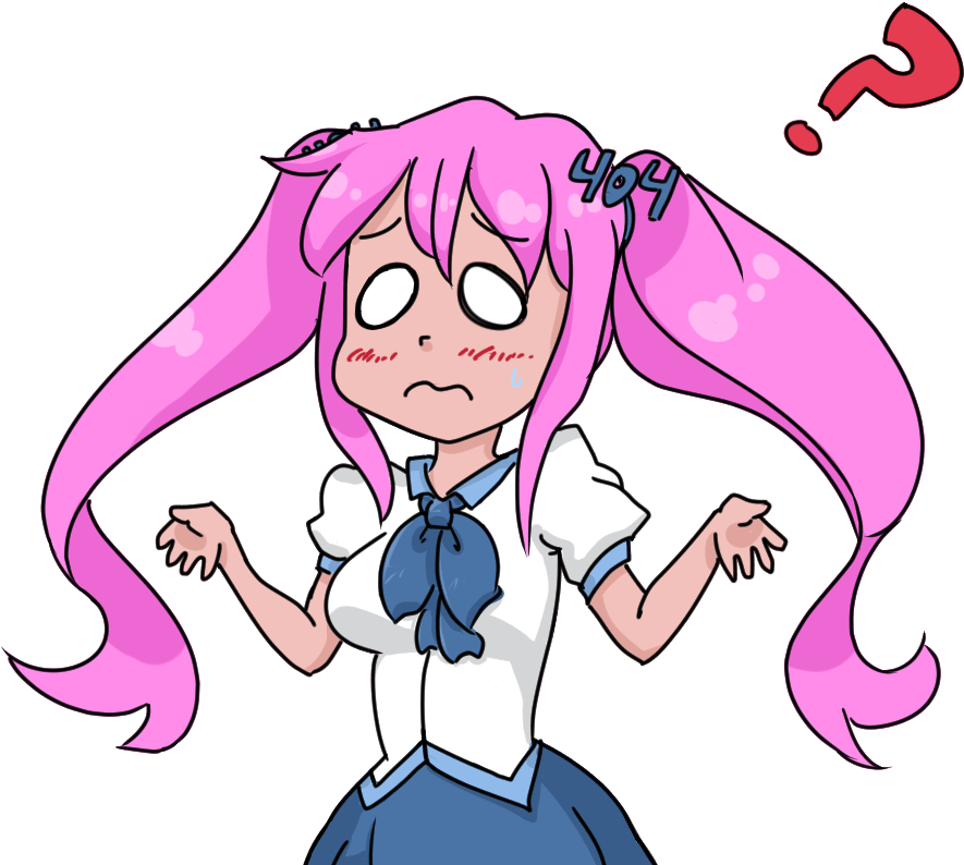 Shrug-emote - Anime Shrug Emote Transparent (920x800)