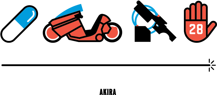 Akira Anime Infographic Summary - Cuatro (801x501)