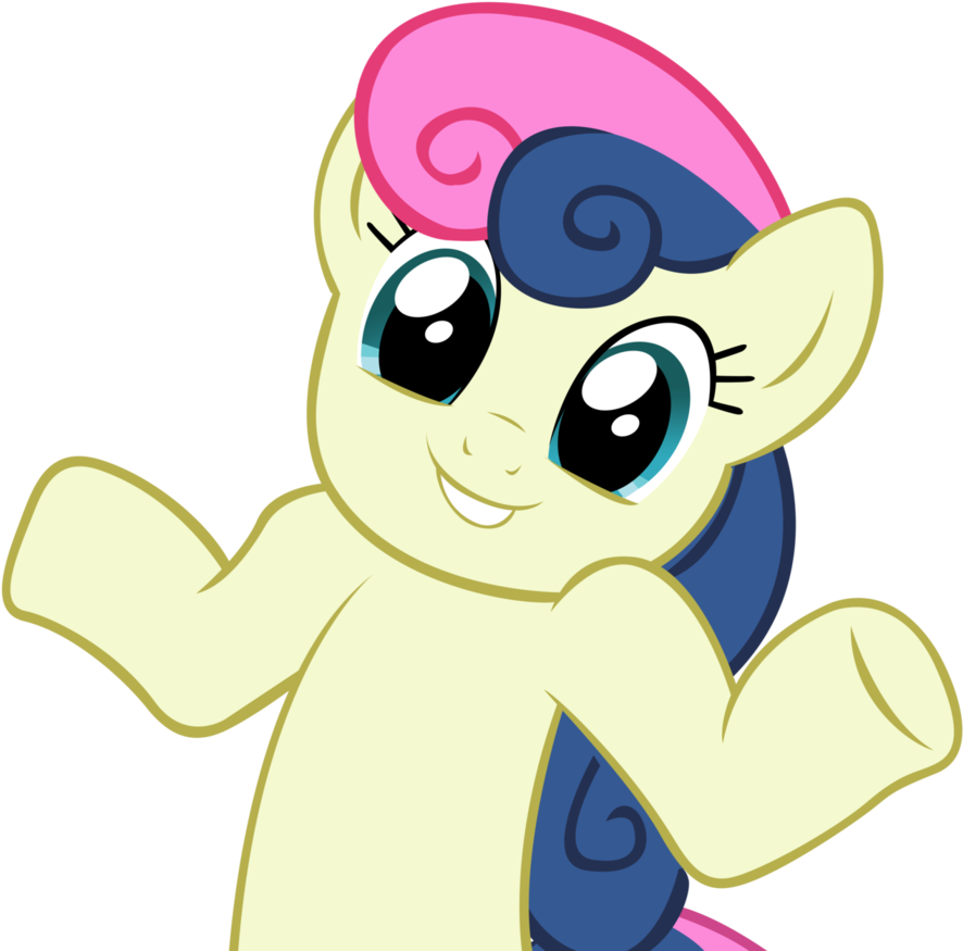 Lazypixel, Bon Bon, Earth Pony, Female, Grin, Looking - My Little Pony: Equestria Girls (894x894)