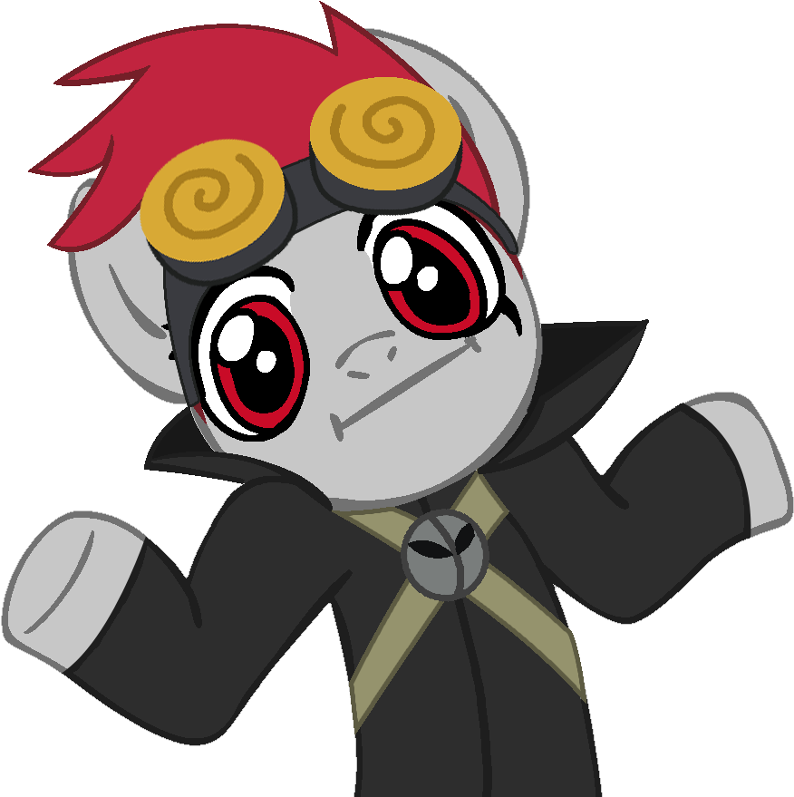 I, Jack Spicer, Looking At You, Ponified, Safe, Shrug, - Pinkie Pie Shrug (945x945)