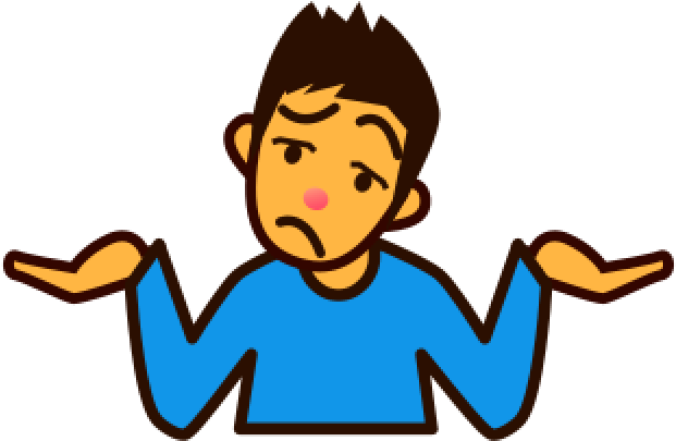 Shrug Cliparts - Shrugging Shoulders Emoji Png (640x480)