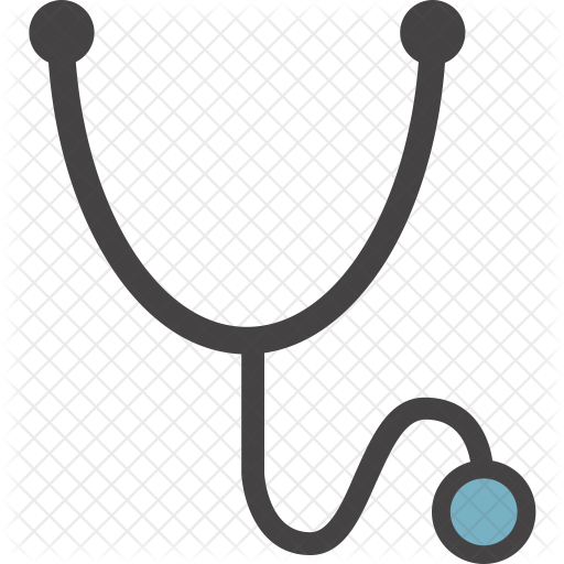 Excellent Stethoscope Icon With Doctor With Stethoscope - Hospital (512x512)