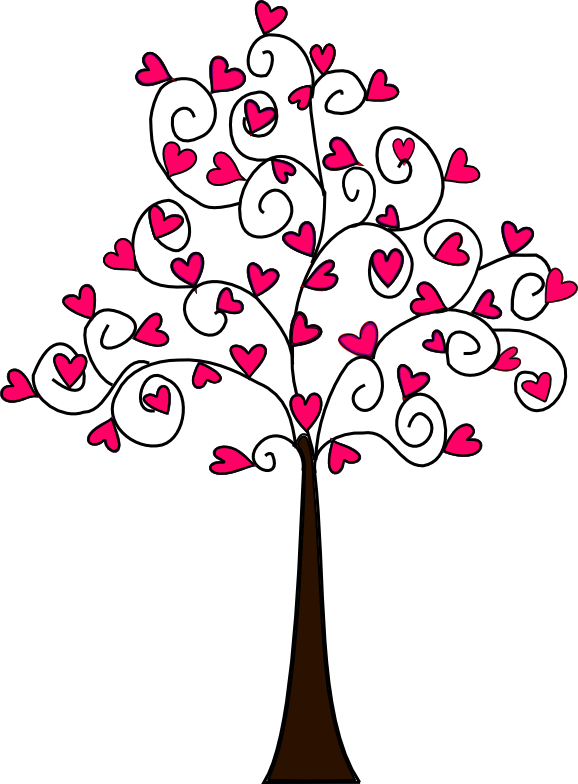 Beyond The Fringe - Cute Drawing Of Trees (578x784)
