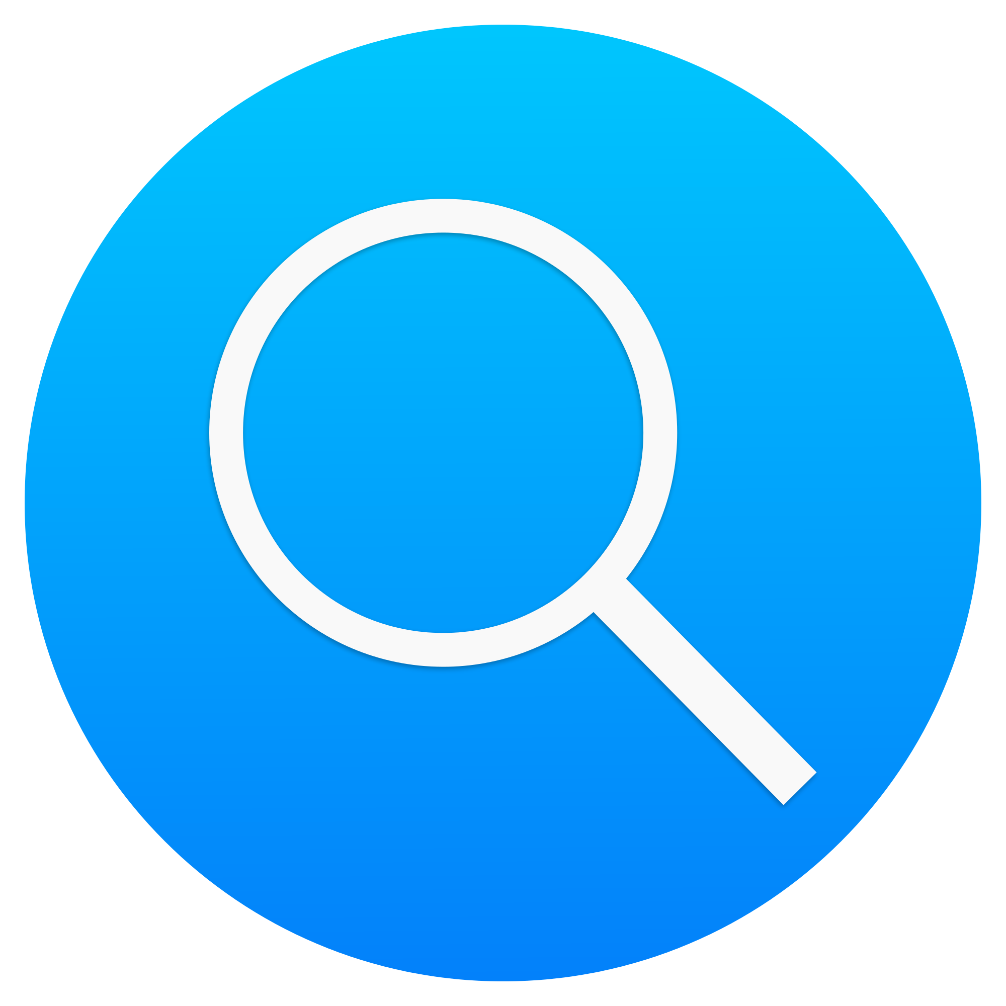 Open - Search Icon Round Png (2000x2000)
