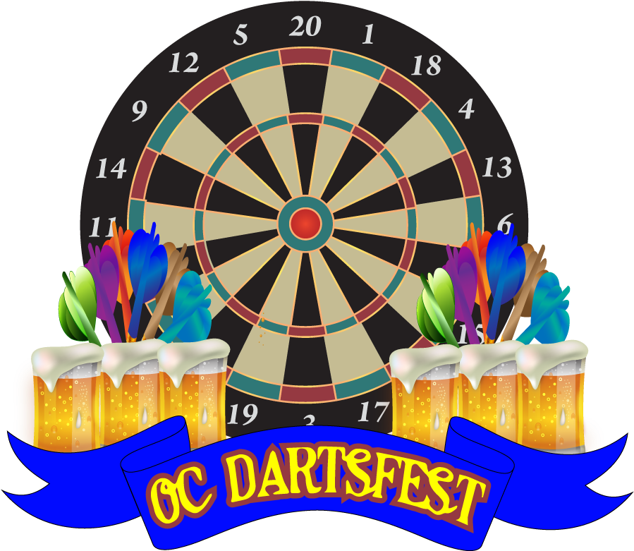 Oc Dartsfest - Dart Board (1000x800)