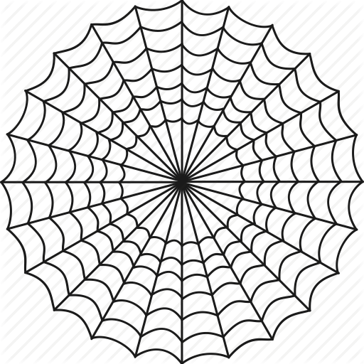Cob, Cobweb, Net, Network, Spider Work, Spiderweb, - Spider Web Vector Png (512x512)