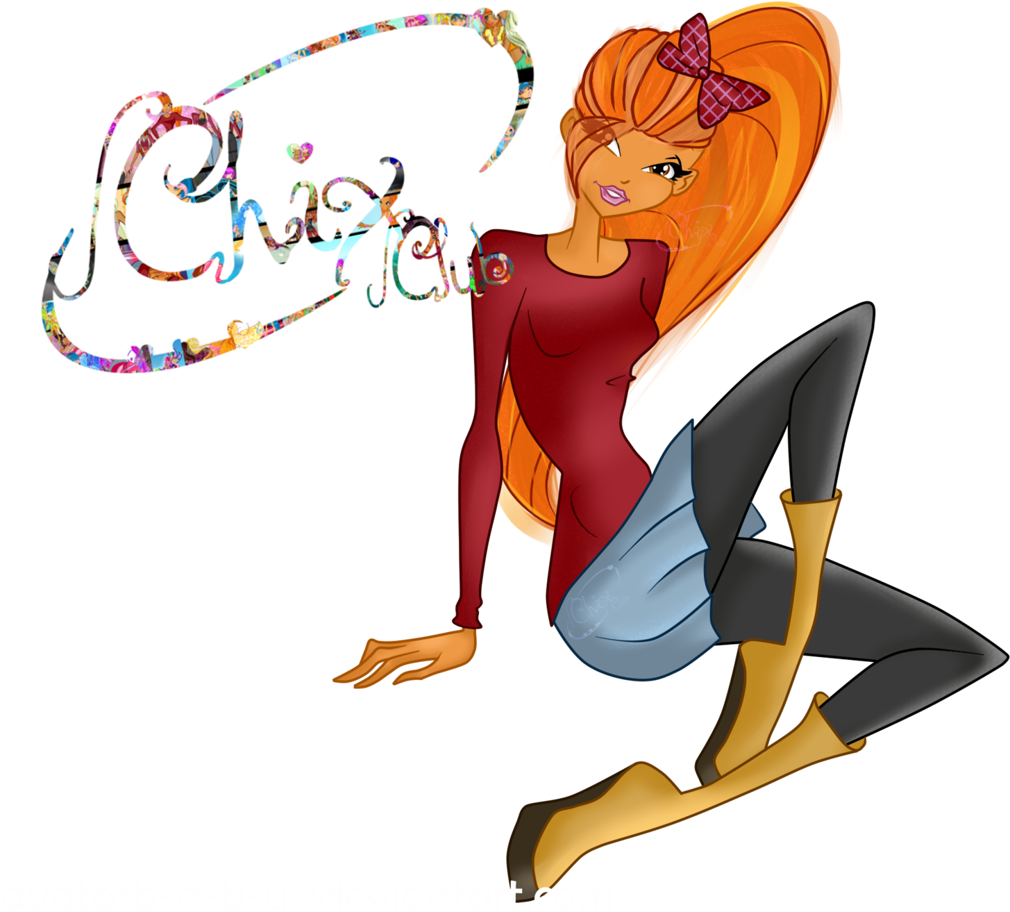 By Forgottenmajin Chix - Cartoon (1600x1417)