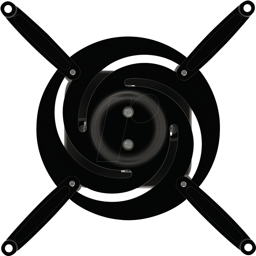 Projector Bracket, Black Puremounts Pm Spider Plus - Sauté Pan (910x901)