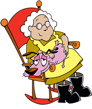 Courage The Cowardly Dog (350x350)