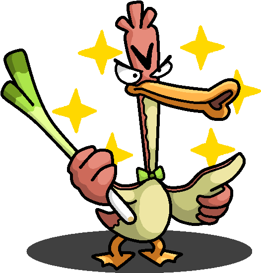 Farfetch'd Le Quack By Shawarmachine - Courage The Cowardly Dog (650x650)