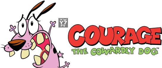 Heads Of Beef - Courage The Cowardly Dog Tumblr Transparent (560x230)