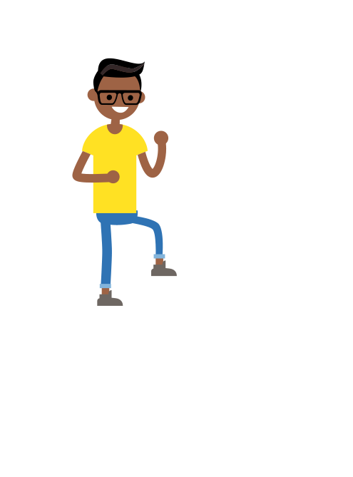 Dream With Courage, Grow With Confidence, And Shine - Cartoon (617x810)