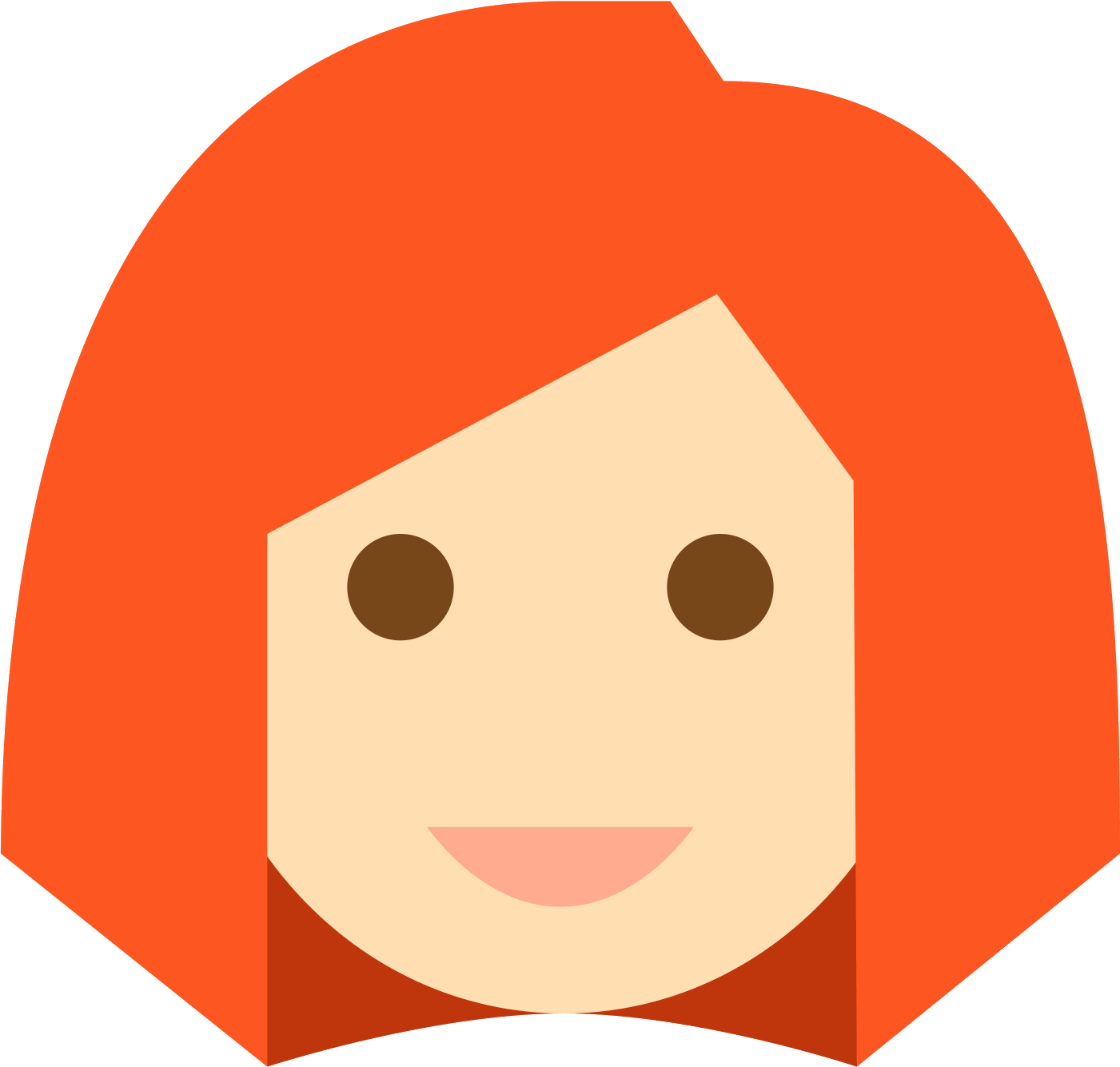 User Female Skin Type 1 2 Icon - Avatar 100 X 100 Pixel (1600x1600)