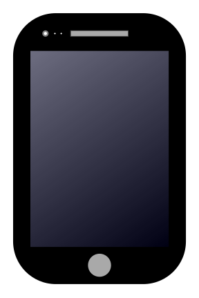 Smartphone Display Color Navy - Feature Phone (1697x2400)