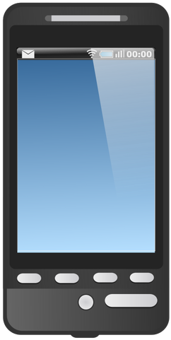Cellphone Clipart - Android (500x500)