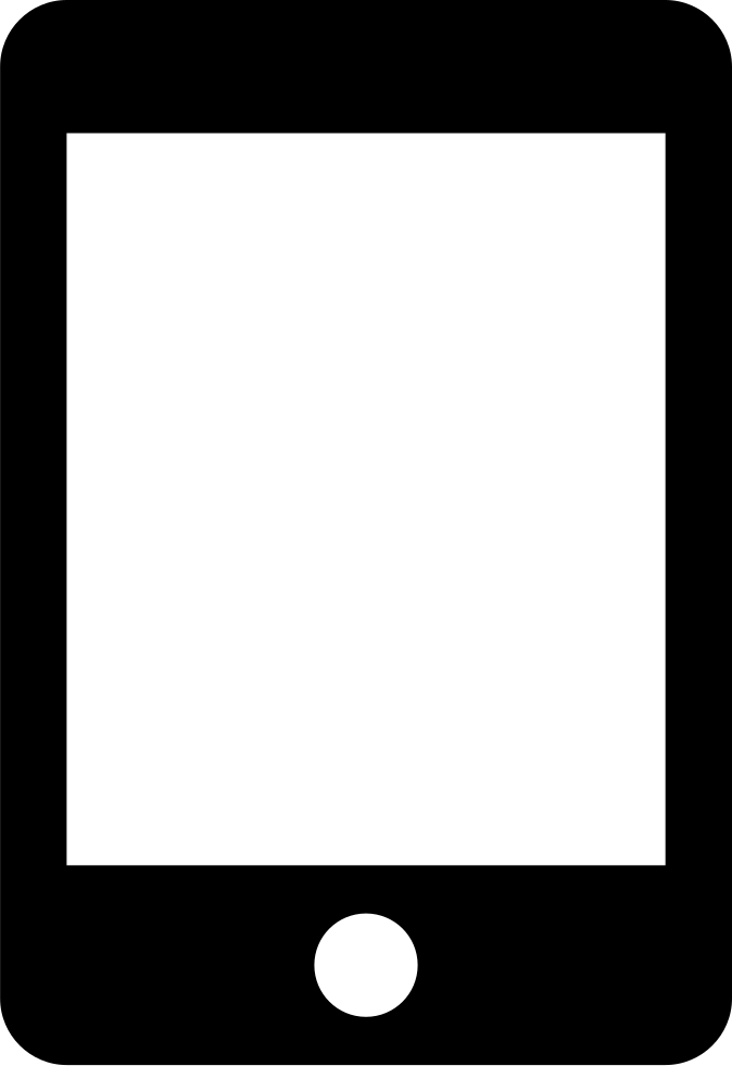 Mobile Cell-phone Handheld Tablet Phablet Comments - Smartphone Pictogram (674x981)