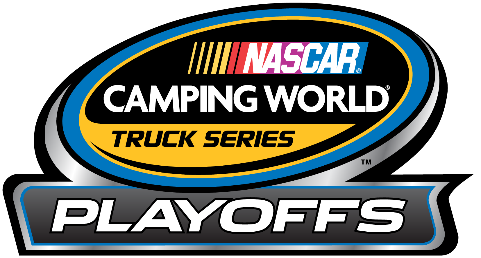 Talladega 250 Nascar Camping World Truck Series Playoffs - Nascar Camping World Truck Series Playoffs Logo (1655x891)