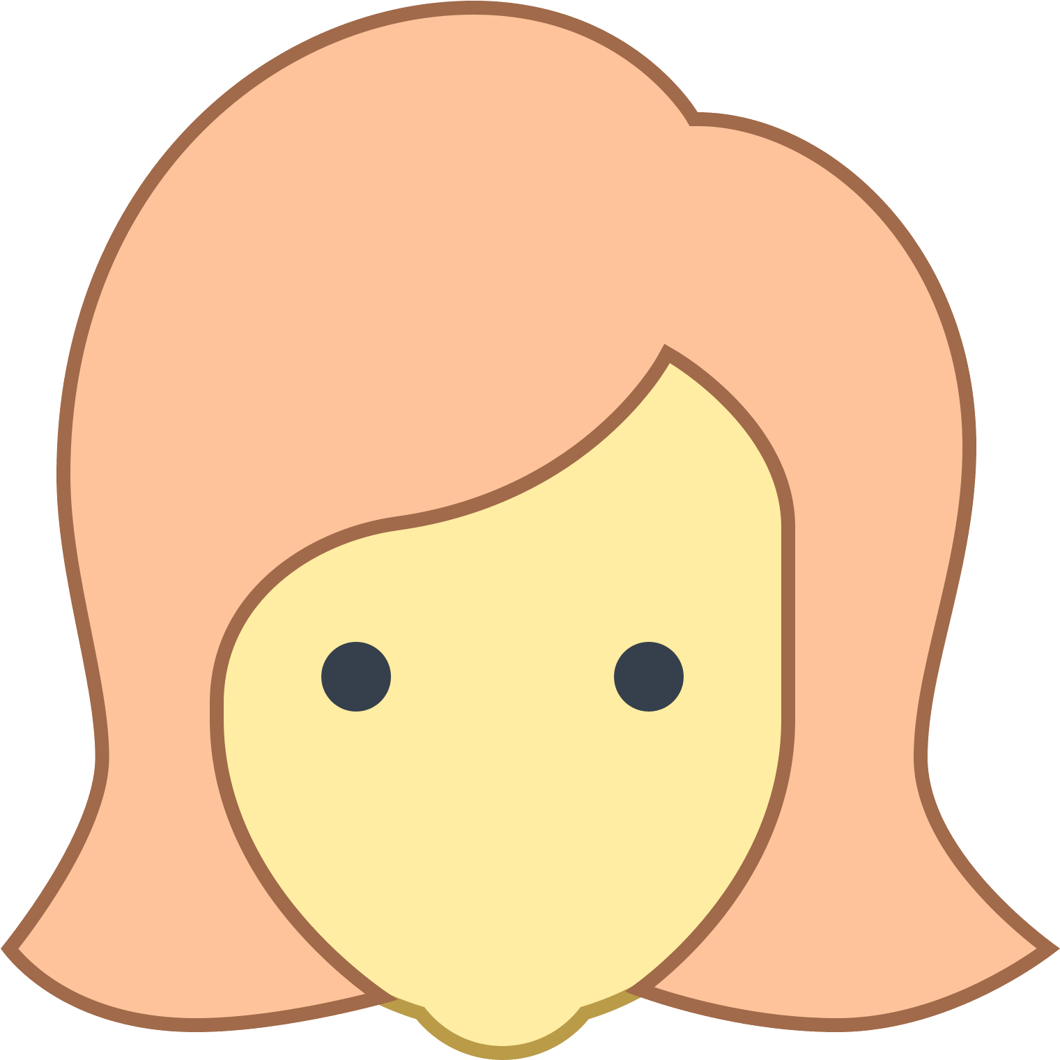 Female User Icon - Icon (1600x1600)