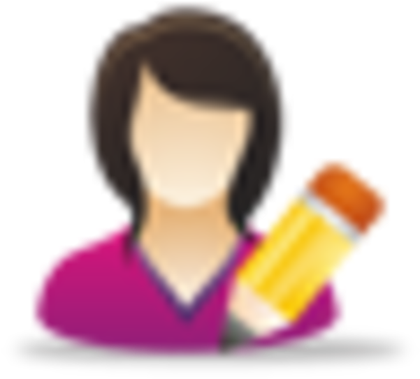 Edit Female User Free Images At Clker Com Vector Clip - Illustration (600x600)