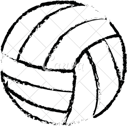 Volleyball Ball Drawing At Getdrawings - Volleyball Icon Vector (550x550)