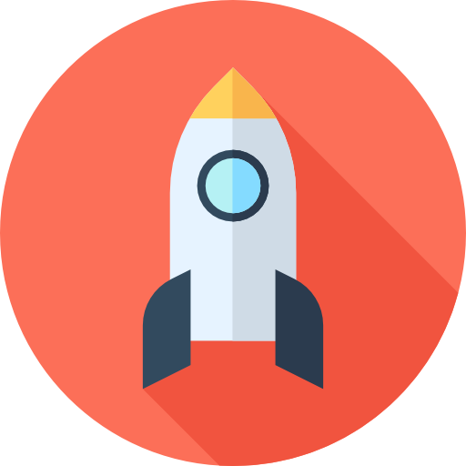 Lanzamiento Cohete Icono Gratis - Marketing (512x512)