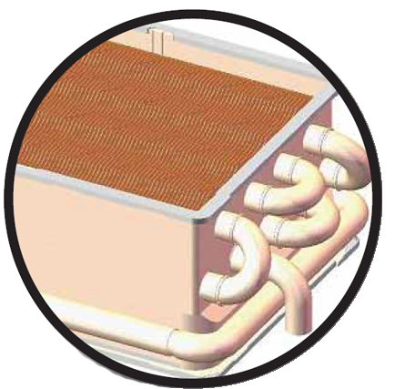 Heat Exchanger Hrs35 - Heat Exchangers Water Heaters (460x457)