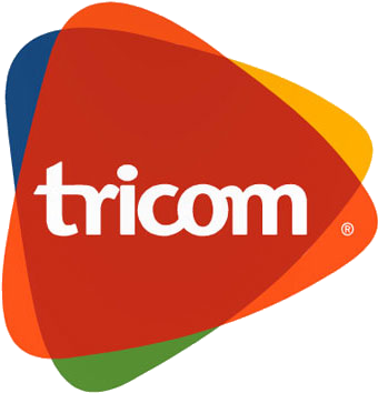 La Empresa De Telecomunicaciones Y Entretenimiento - Tricom Republica Dominicana (397x396)