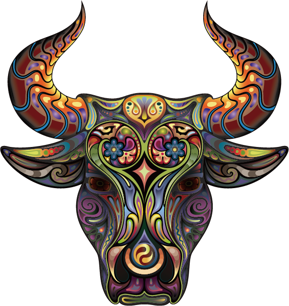 For The First Time Unibull Markets Introduces Custodian - Bull Head Art (576x610)