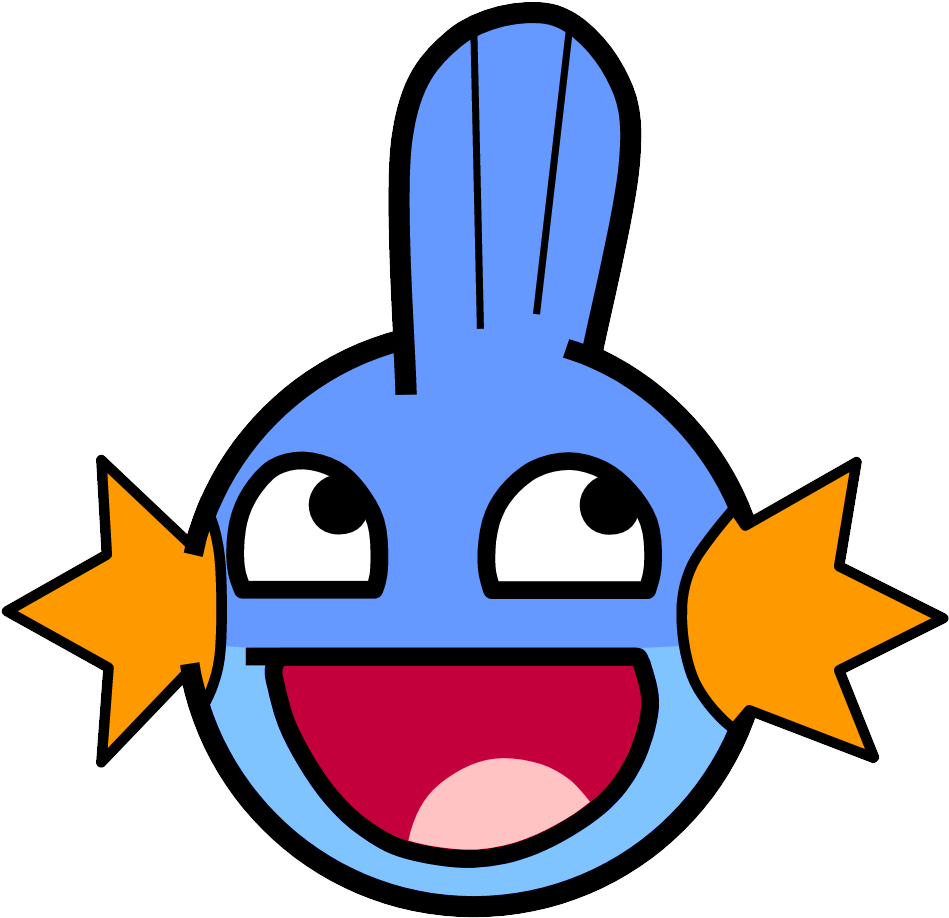 Pokemon Global Trade Station Hacker - Mudkip Smiley (985x962)