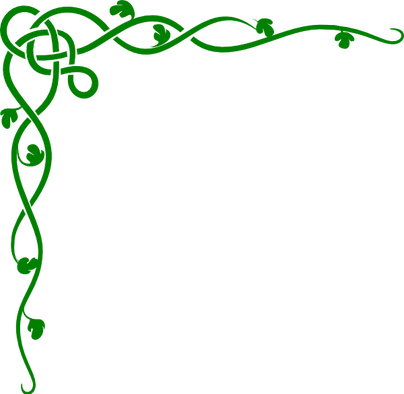 Songs Of The Troubadour - Vines Border (404x394)