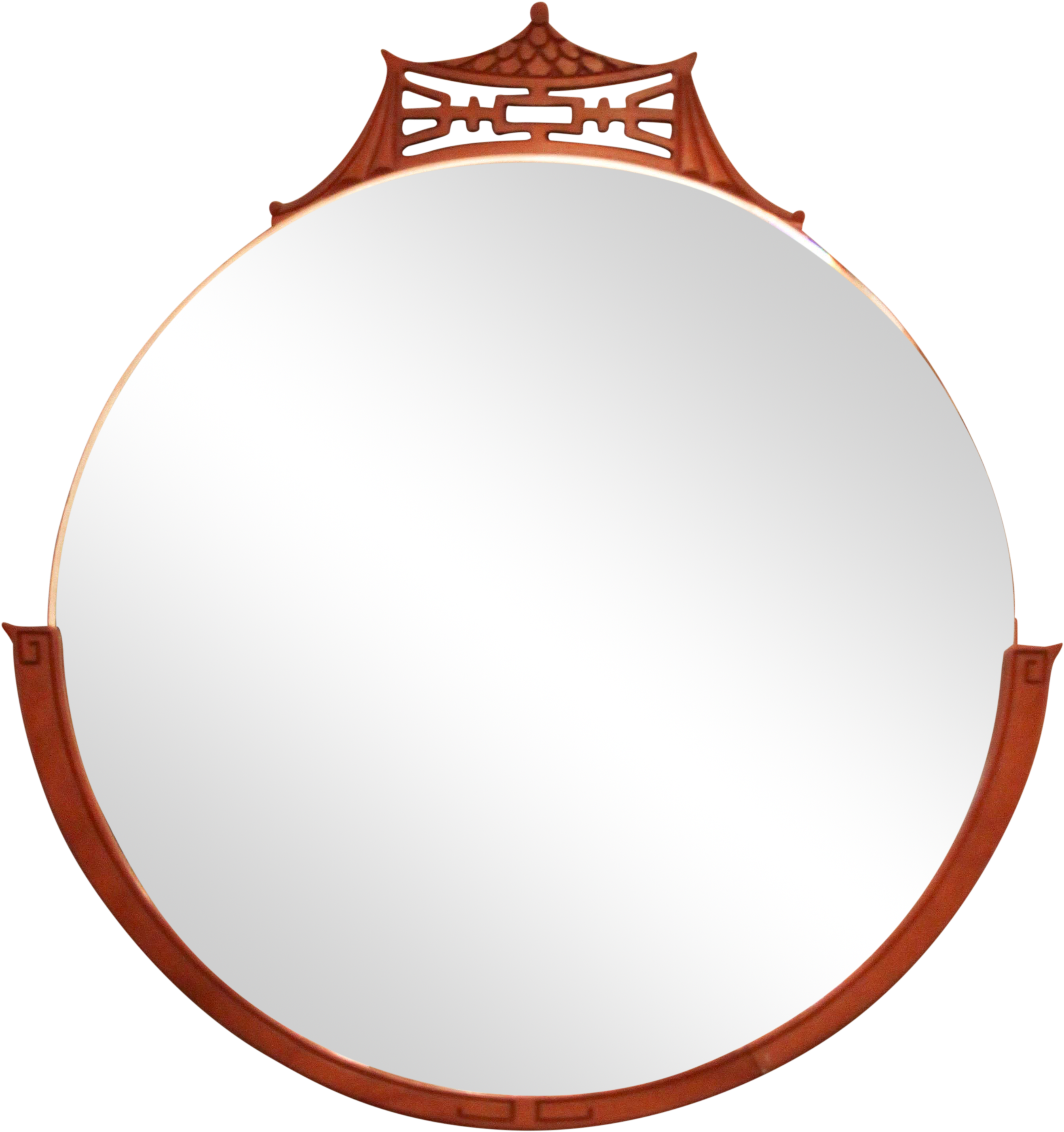 Rway Blonde Mahogany Pagoda & Greek Key M - Mirror (2986x3177)