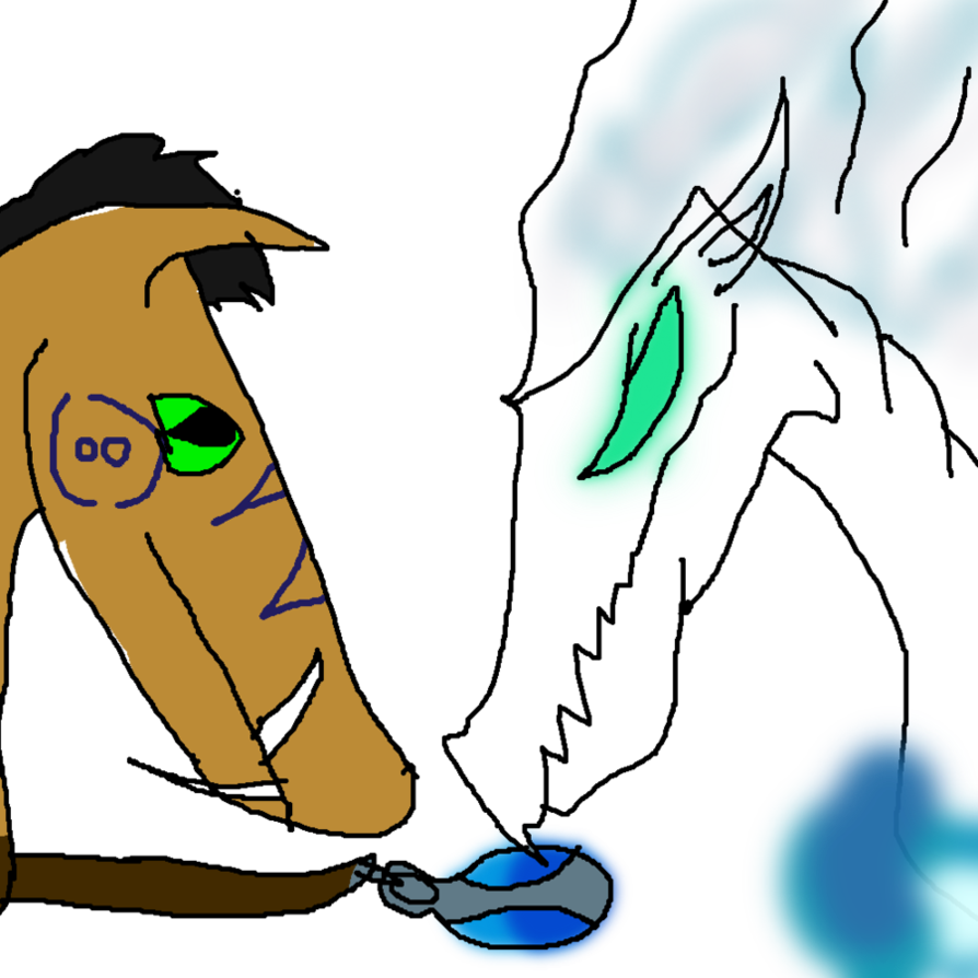 Two Blue Hearts By Nightmaresopal - Illustration (894x894)