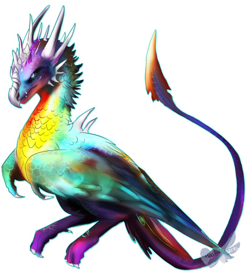 Fiery Throated Wyvern By Blue Hearts - Wyvern Bird (894x894)