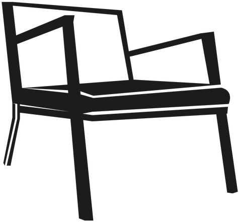 Danish Mid Century Chair Icon Transparent Png - Chair (512x512)