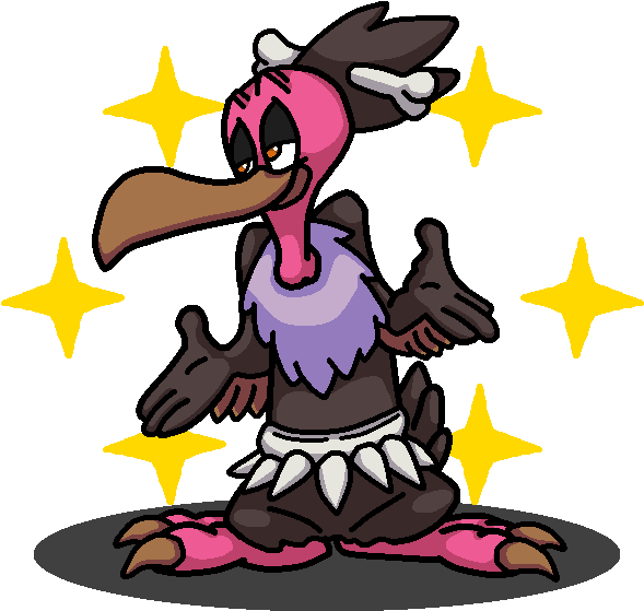 Shiny Mandibuzz Beaky Buzzard By Shawarmachine - Mandibuzz Shiny (650x650)