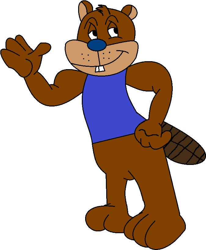 Chuck The Beaver In Looney Tunes Style By Fairytailfanatic2003 - Cartoon (886x894)