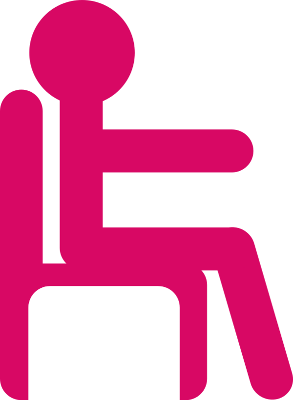 Exercises Done In The Comfort Of A Chair Classes Consist - Sit Down Clip Art (600x820)