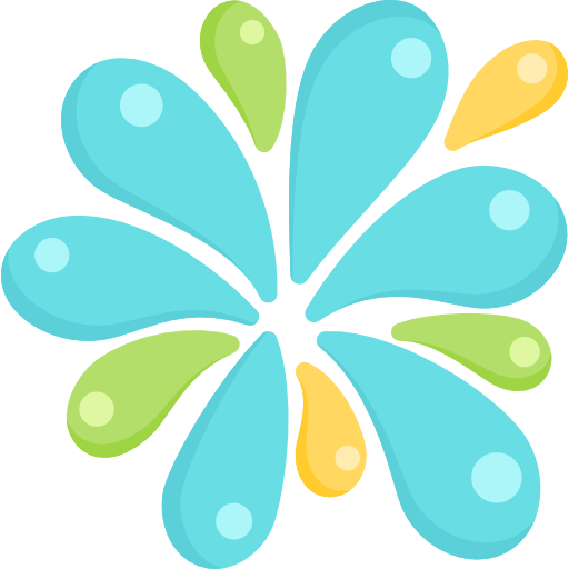 Rapids Water Park Clip Art - Rapids Water Park (512x512)